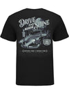 NASCAR Drive and Shine T-Shirt in Black - Back View
