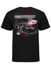 2023 Richmond Ghost Car T-Shirt in Black - Back View