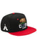 2023 Clash Cali Bear Hat in Black and Red - Right Side View