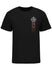 2023 Clash Ghost Car T-Shirt in Black - Front View