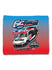 2023 Daytona 500 65th Anniversary Rally Towel in Red and Blue - Front View