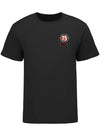 2022 Martinsville 75th Anniversary Retro Car T-shirt in Black - Front View