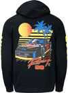 NASCAR Hurley Sweatshirt in Black - Back View