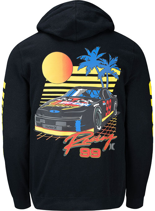 NASCAR Hurley Sweatshirt in Black - Back View