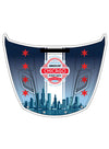 Chicago Street Race Car Hood Magnet