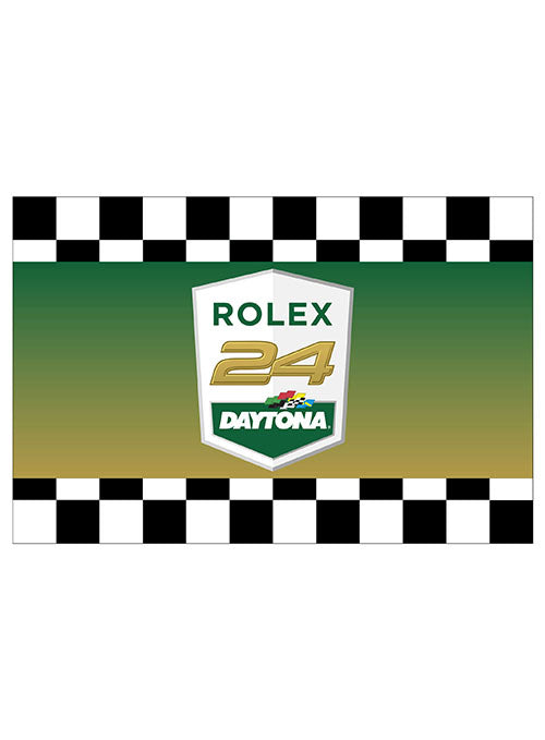 Logo 24 Hours Of Daytona Tickets Rolex 24 3x5 2-Sided Flag Pit
