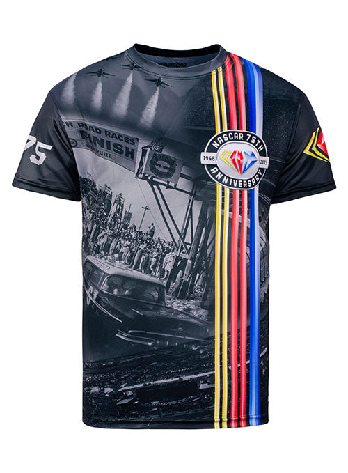 NASCAR 75th Anniversary Sublimated T-Shirt - Front View