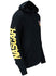 NASCAR Hurley Sweatshirt in Black - Right Side View