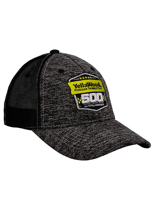 2022 YellaWood 500 Mesh Back Hat in Heather Grey - Right Side View