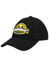 Championship Weekend Unstructured Hat in Black - Left Side View