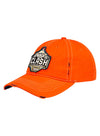 2023 Ladies Clash Distressed Slouch Hat in Orange - Left Side View