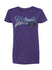 2022 Ladies Xfinity 500 Tailsweep T-Shirt in Vintage Purple - Front View