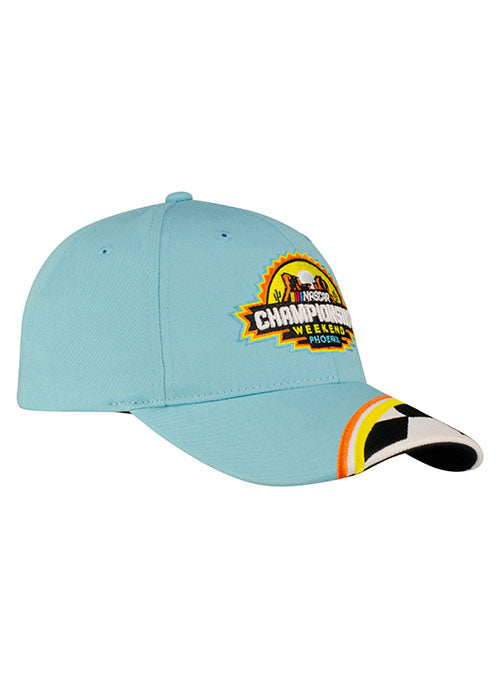 2022 Championship Weekend Checkered Hat in Blue - Right Side View