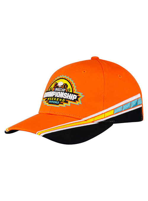 2022 Championship Weekend Razor Hat in Orange - Left Side View
