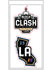 Clash at the Coliseum 2 Pack Decal - Front View