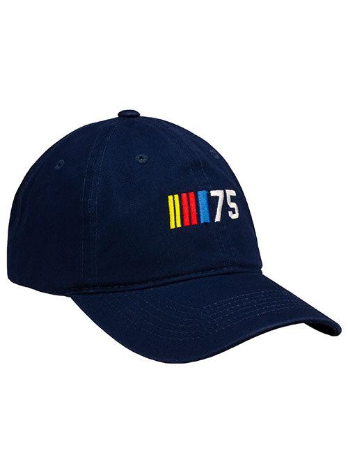 NASCAR 75th Anniversary Slouch Hat in Navy - Right Side View