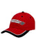 Martinsville Fitted Hat in Red - Left Side View