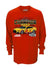 2022 Championship Long Sleeve T-Shirt in Red - Front View