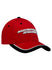 Martinsville Fitted Hat in Red - Right Side View