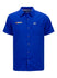 NASCAR Columbia Slack Tide Camp Shirt in Blue - Front View