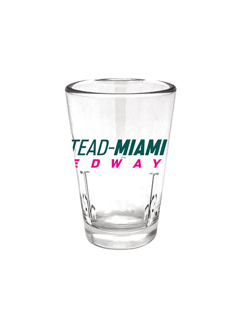 Homestead-Miami Speedway Shot Glass - Side View
