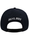2023 Chicago Street Race Golfer Hat in Black - Back View