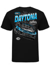 2023 Daytona 500 Ghost Car T-shirt in Black - Back View