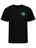 2023 Daytona 500 Ghost Car T-shirt in Black - Front View