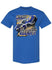 Chase Elliott Blister T-Shirt in Blue - Front View