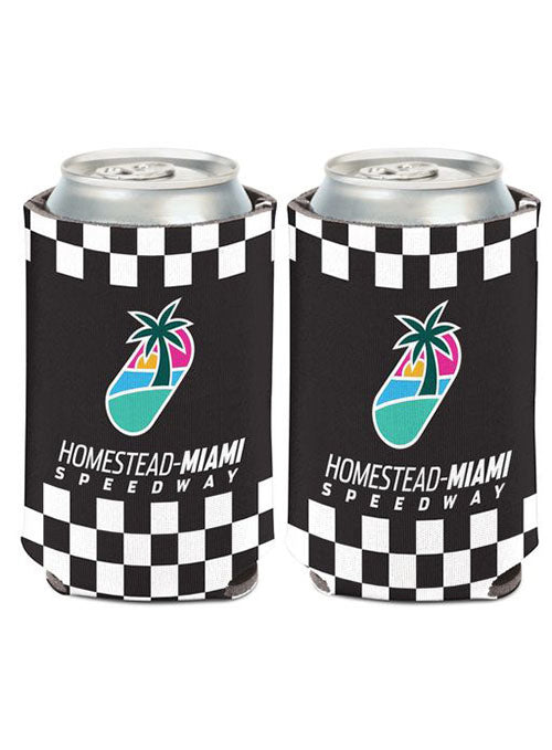 Homestead-Miami Speedway Checkered Can Cooler