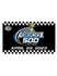 2023 Geico 500 3x5 2 Sided Flag in Black - Front View