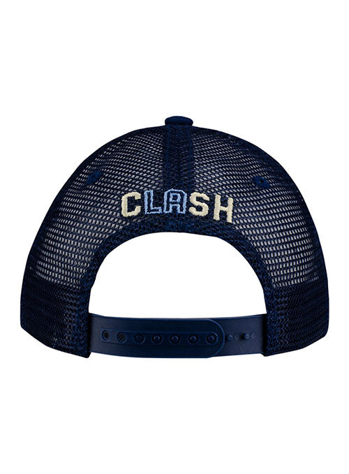 2023 Clash Tonal Hat in Navy - Back View