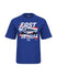 Youth Kyle Larson Fast or Last T-Shirt in Blue - Front View