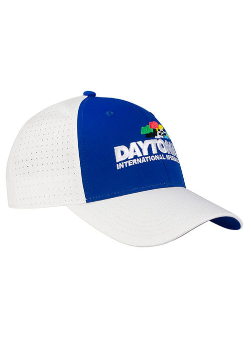 Daytona Game Changer Hat in White and Blue - Right Side View