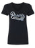 2023 Ladies United Rentals 500 Tailsweep T-Shirt in Black - Front View
