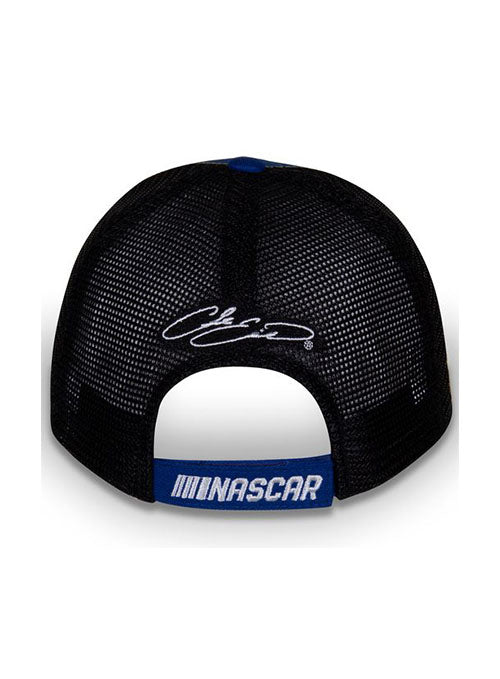 Chase Elliott Sponsor Hat in Blue and Black - Back View