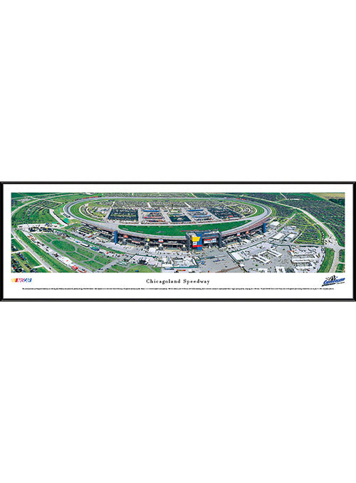 Chicagoland Speedway Standard Frame Panoramic Photo