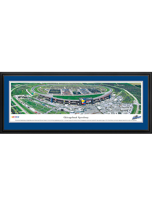 Chicagoland Speedway Deluxe Frame Panoramic Photo