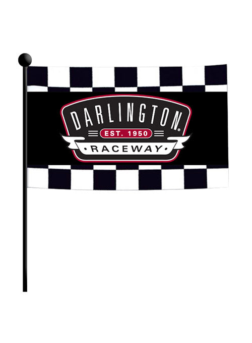 Darlington Raceway Stick Flag