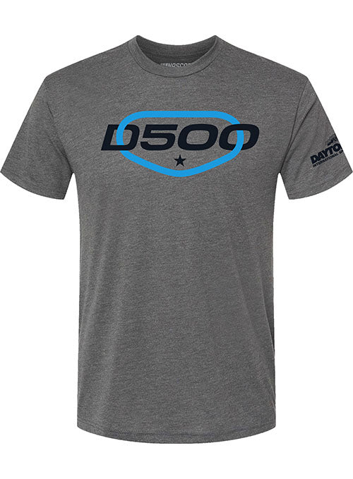 Daytona 500 Tri-Blend T-shirt in Vintage Heavy Metal - Front View