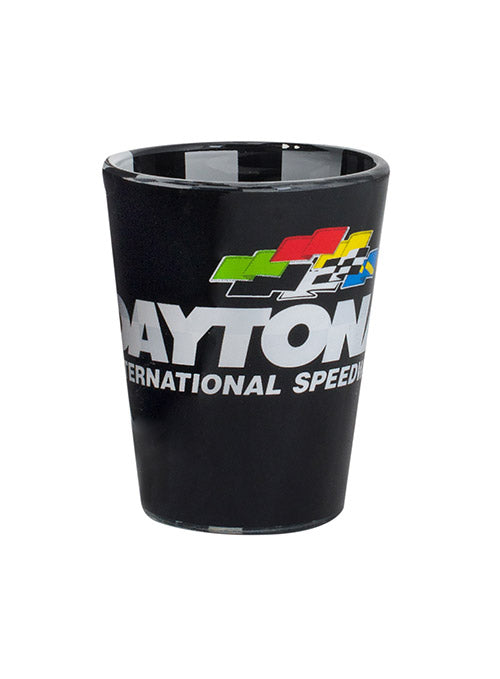 Daytona International Speedway Checkered Shot Glass