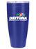 Daytona International Speedway 30 oz Tumbler in Blue - Side View