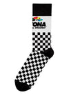 Daytona International Speedway Checkered Socks