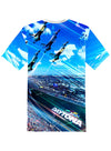 Daytona Flyover Sublimated T-Shirt - Back View