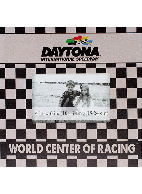 Daytona International Speedway Photo Frame- Checkered - Front View