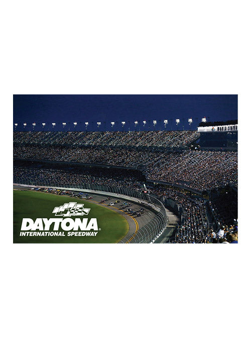 Daytona International Speedway Night Track Magnet- 2x3 - Front View