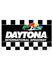 Daytona International Speedway 2- Sided 3' x 5' Checkered Flag - Front View