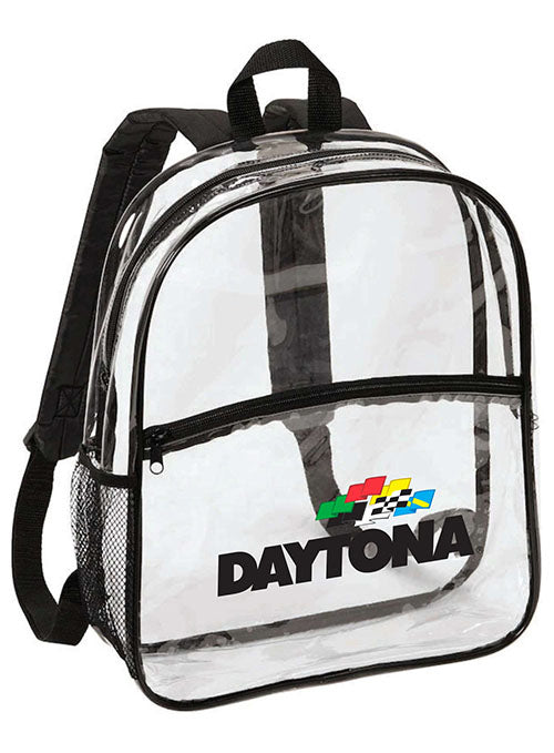 Daytona International Speedway Clear Backpack Pit Shop Official Gear