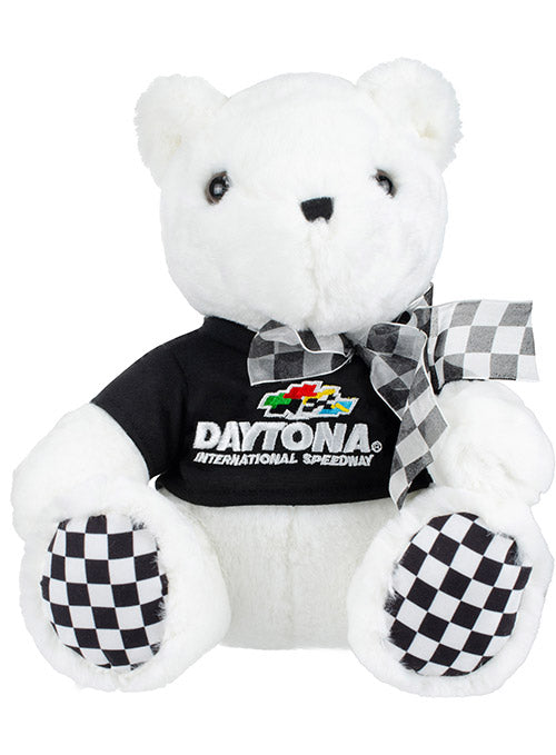 Daytona International Speedway Checkered Paw Teddy Bear