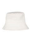 Toddler Daytona Bucket Hat in White - Back View